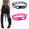 Belt Female Hundred Personality Punk 2K Alloy Rivets Wide Belt Belt Belt Belt Male Trend Prom Belt