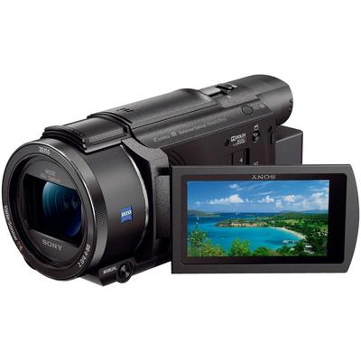 Sony Видеокамера 4K Handycam FDR-AX60 черного цвета Встроенная память 64 ГБ Оптический зум 20-кратная пространственная оптическая стабилизация изображения FDR-AX60
