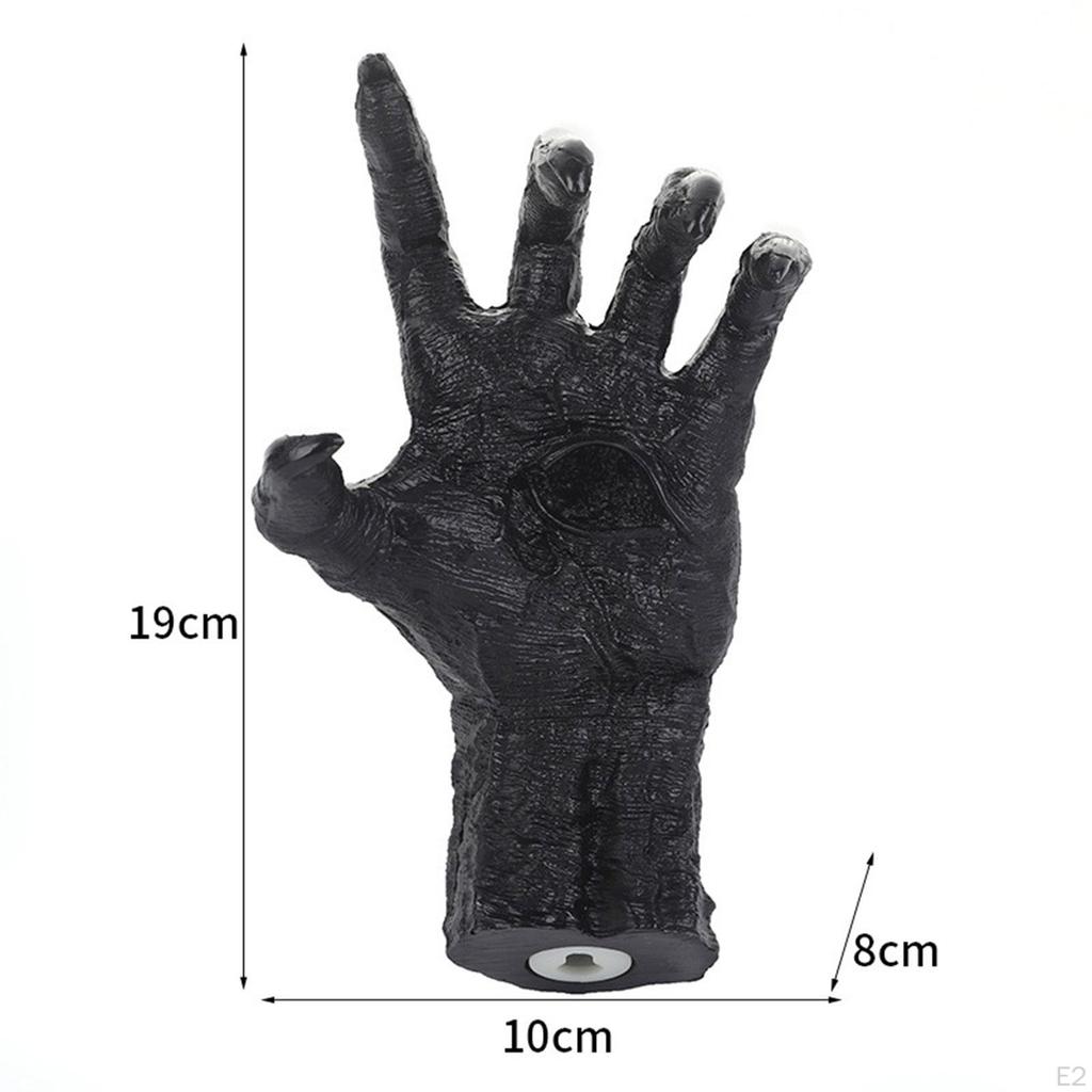 Witch Devil Hand Statue Aesthetic Art Sculpture Novelty Halloween Ornament Figurine for