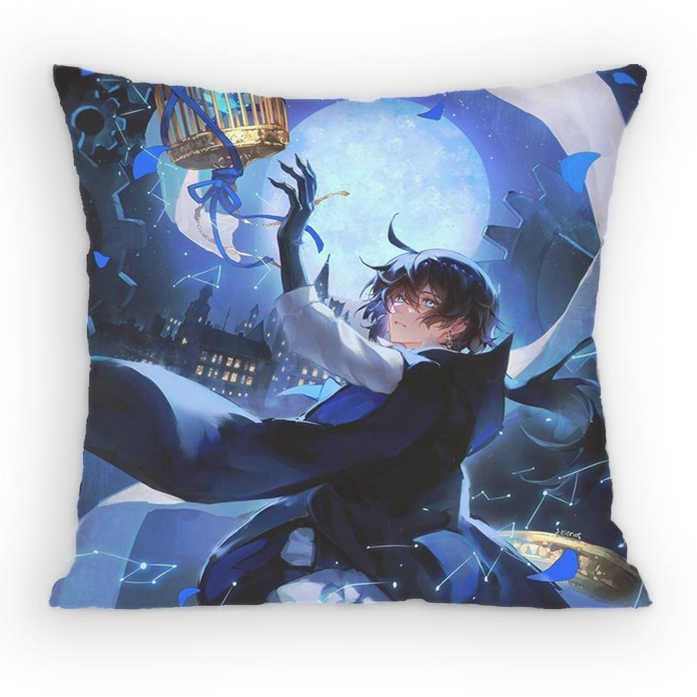 Shadows House Emilico Pillow Case Anti-Dustmite Pillowcase Invisible Zipper Silky Sofa Cushion Cover For Bedroom
