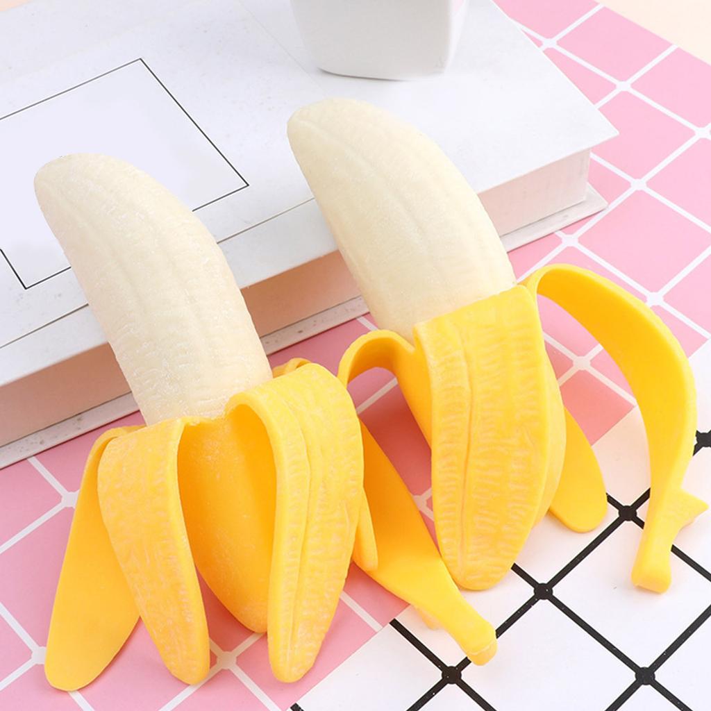 Banana Stress Relief Toys, Stretchable Banana Sensory Toys, Stress Relief Toys, Toys For Kids And Adults. Toys And Party