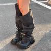 2025 Autumn and Winter New Thick Heel High Heel Boots Straps Thin Big Tube Circumference Black Boots Long Tube Knight Fashion Boots