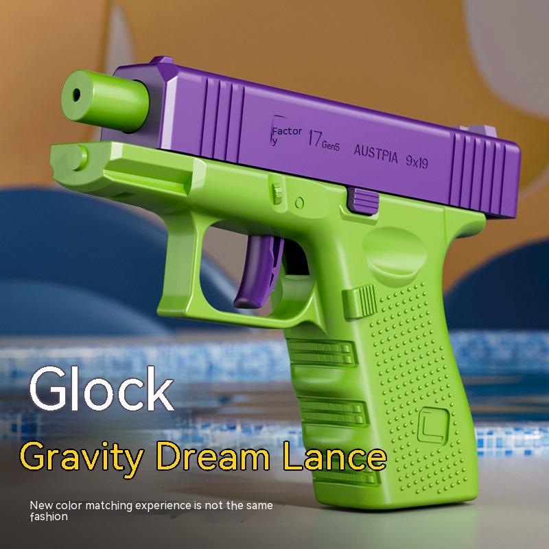 1911 Pistol 3D Printing Reverse Blowback Rifle Mini Decompression Plastic Pistol Toy Guns for Christmas Birthday Gift