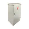 Waterproof Floor-Standing Outdoor Cabinet with Safety Lock, Stainless Steel, Floor-Mounted