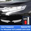 Car Headlight Protection Transparent Anti-Scratch Protective Film TPU Stickers For MITSUBISHI OUTLANDER 2015- Accessories