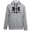 Rival Fleece Logo Hoodie, Womens Grey Sweatshirt