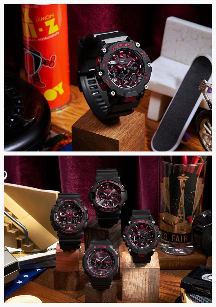 CASIO G-SHOCK GA-2200BNR-1AJF мужские черные