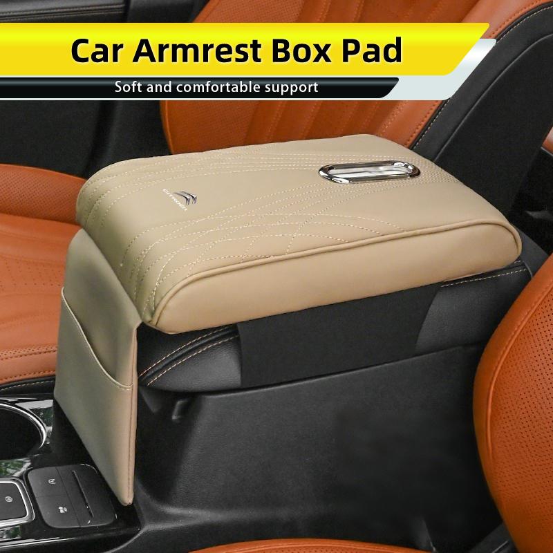 AQP4 Car Armrest Box Tissue Box PU Leather For Citroen C4 C3 C5 C1 C3 Berlingo Celysee Cactus Picasso Aircross Saxo Grand