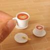 1/12 кукольный домик имитация кофейная чашка набор кукольный домик гостиная напитки украшения кукольный домик еда игрушки аксессуары