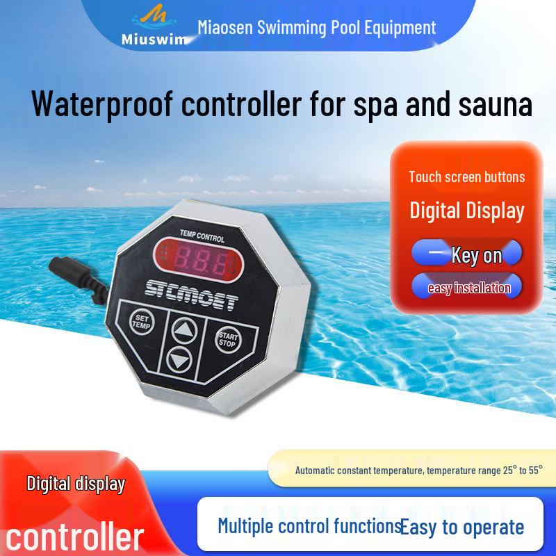 Octagonal Bathroom Sauna Steam Generator with External Controller