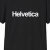 Футболка со шрифтом Helvetica и детская футболка | Футболка с типографикой и детская футболка, дизайнерская футболка с шрифтом