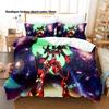 3D Printed Gurren Lagann Anime Bedding Set Duvet Cover Pillowcase For Fans Bedroom Decor Twin Full Queen King Size Bed Linen