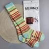 Утолщенные гольфы для лыж и походов из 100% шерсти мериноса для тепла