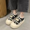 Canvas Shoes Women Spring Summer Breathable Soft Board Shoes Student Cute Sneakers Trend Round Toe Flat Shoes