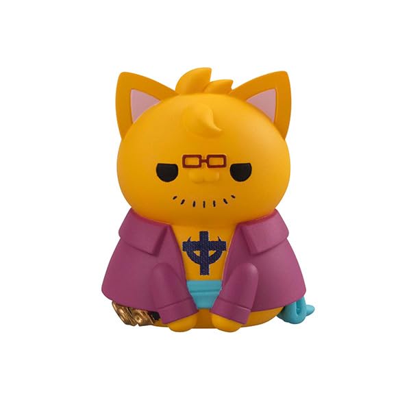 MEGA CAT PROJECT One Piece Nyan Piece Луффи и арка страны Вано 30 мм ПВХ окрашенная готовая фигурка Нян! [Перепродажа] (BOX) Прибл.