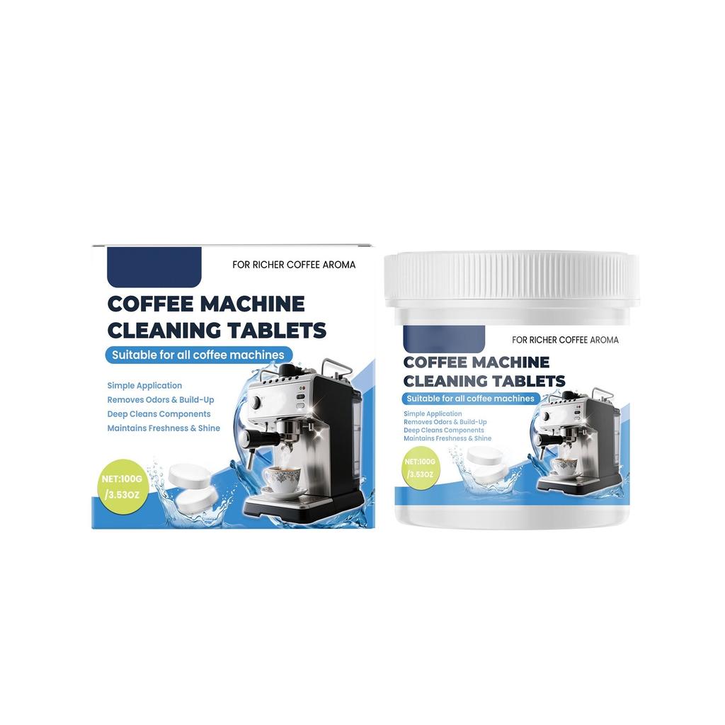 Coffee Machine Cleaner Descaling Tablets, Universal Cleaning Tablets To Remove Scale And Odor, Coffee Pot Descaling And Cleaning
