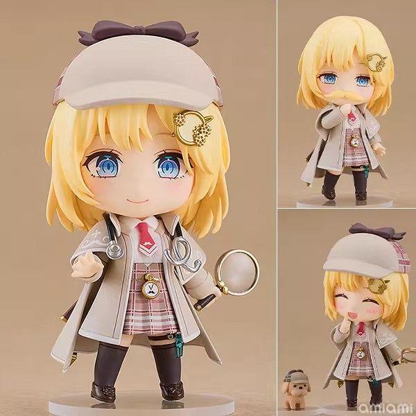 Q Version Anime Girl Figure: Cute, Beautiful, Replaceable Face Toy Ornament - Ideal Birthday Gift