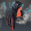 Motorcycle Breathable Riding Gloves Summer Men's and Women's Locomotive Racing Rider Protective Gloves Black