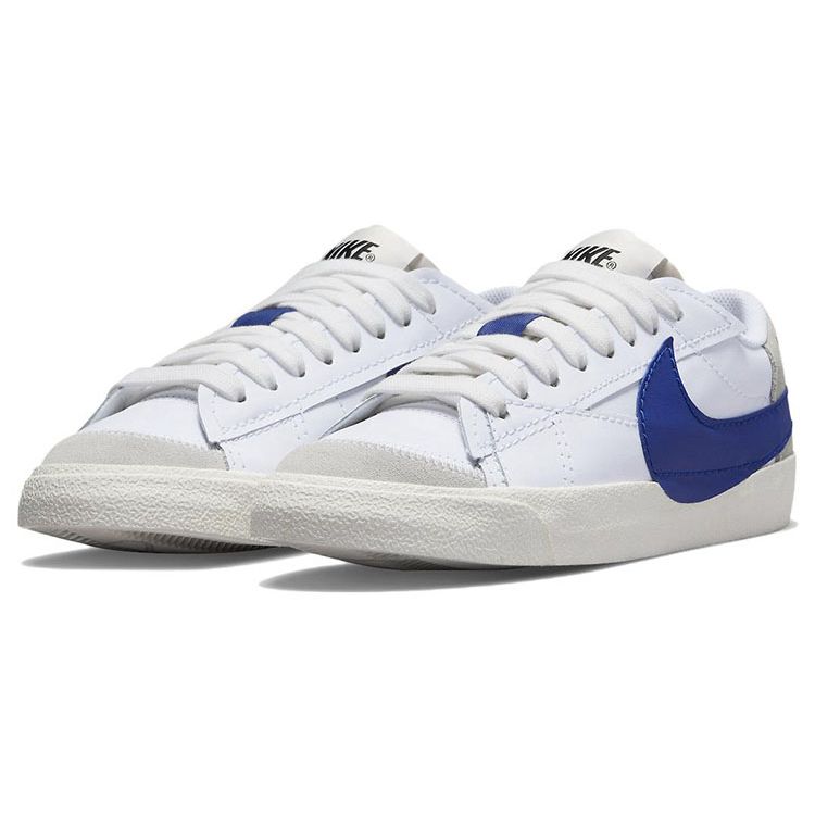 Nike Blazer Low 77 Jumbo White Old Royal Мужские кроссовки Light-Bone Sail DQ8768-100