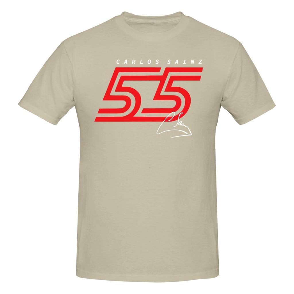 Funny Birthday Unisex Unisex Carlos Sainz 55 Unisexs Printed TShirt Unisex T shirtShirt Gym