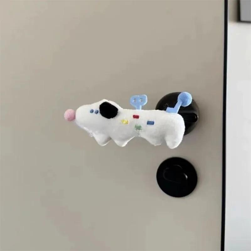 Милые чехлы для дверных ручек для собак, чехлы для правой боковой дверной ручки, защита от ударов и статического электричества