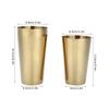 2 piece Simple Design Cocktail Shaker Set 304 Stainless Steel Stainless Steel Shaker  Mixing Drinks