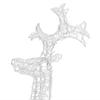 Reindeer Christmas Decoration 2 pcs 60 x 16 x 100 cm Acrylic