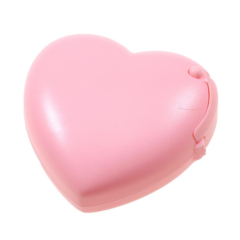 Многофункциональный диспенсер для ленты в форме пончика в форме сердца любви, канцелярские принадлежности, школьные канцелярские товары, пластиковые ленты для наращивания ресниц, резак