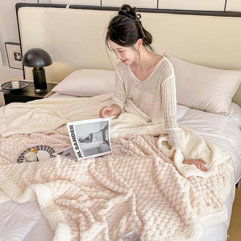 Утолщенное флисовое одеяло из черепаховой шерсти, овечьего флиса, фланелевое одеяло из кораллового флиса, офисное однотонное однотонное одеяло