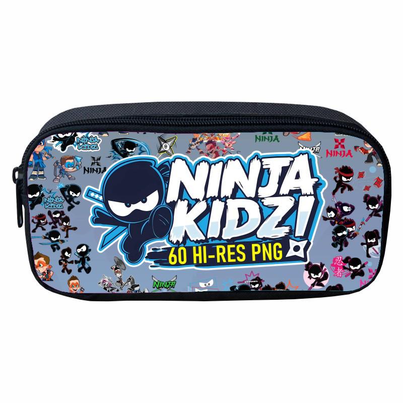 Пенал с мультяшными героями Ninja Kidz: Забавная коробка для хранения для детей