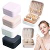 Jewelry Mini Storage Box Earrings Rings Organizer with Soft Lining Large Capacity Compact Design Portable Storage Display Case