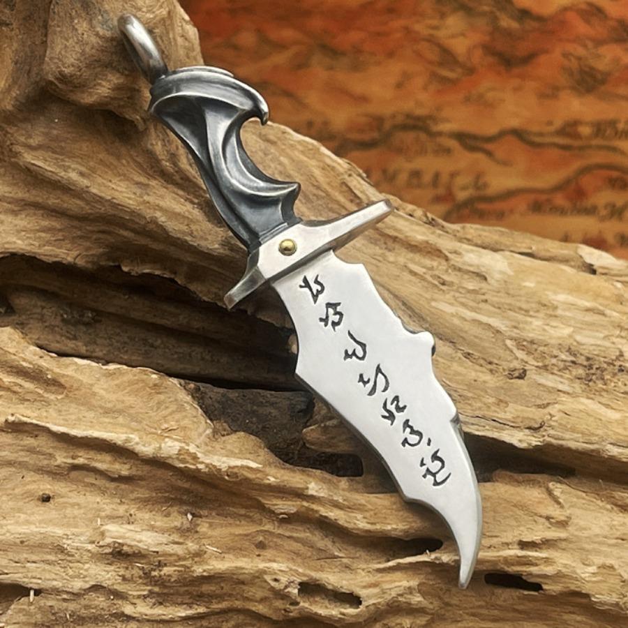 Подвеска Eternal Blade в винтажном дизайне, модный универсальный предмет для мужчин, персонализированная подвеска в виде черепа