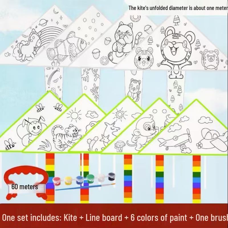 Children's DIY Painting Kite Kit