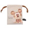 Takara Tomy Arts (TAKARATOMY A.R.T.S) Disney Character Nui Bread Drawstring Bag Character Bread Mickey Mouse & Minnie Mouse
