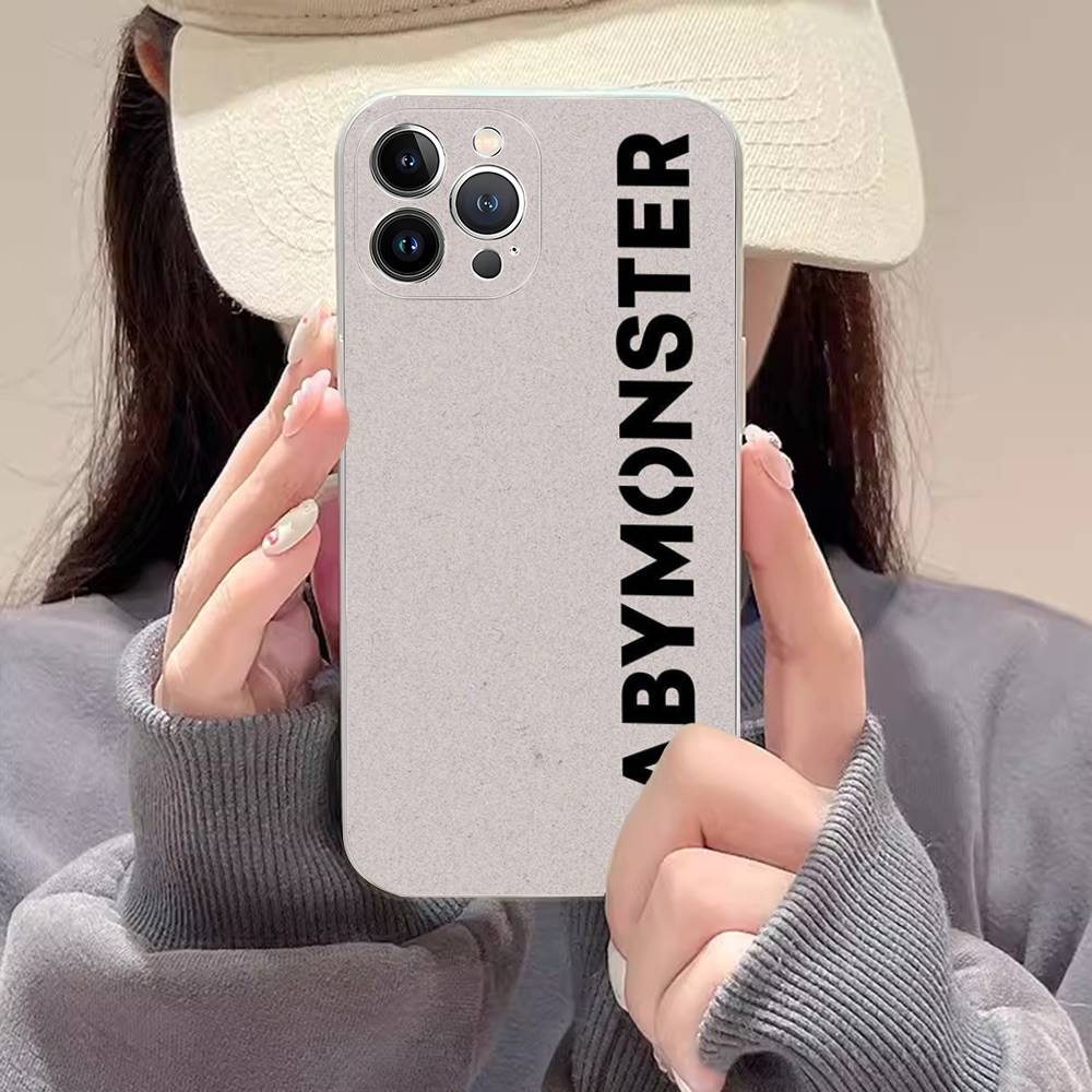 Singer B-BABYMONSTER Fit For iPhone 16 15 Promax Phone Case iPhone 14 11 12 High end 13 Pro Silicone