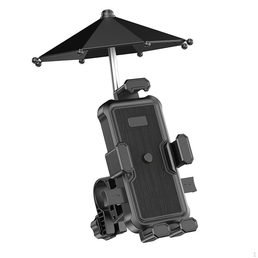 Держатель для телефона на мотоцикле, держатель для велосипеда, зажим с пятью когтями для телефонов от 4,7 до 7,2 дюйма, велосипед