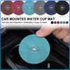 Car Styling Auto Coaster Water Cup Slot Non-Slip Mat Pad For Opel Astra H G Corsa Insignia Astra Antara Meriva Zafira Interior
