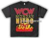Футболки Homage WCW Monday Nitro Wrestling Show TNT Американский винтажный принт Тяжелая футболка с коротким рукавом