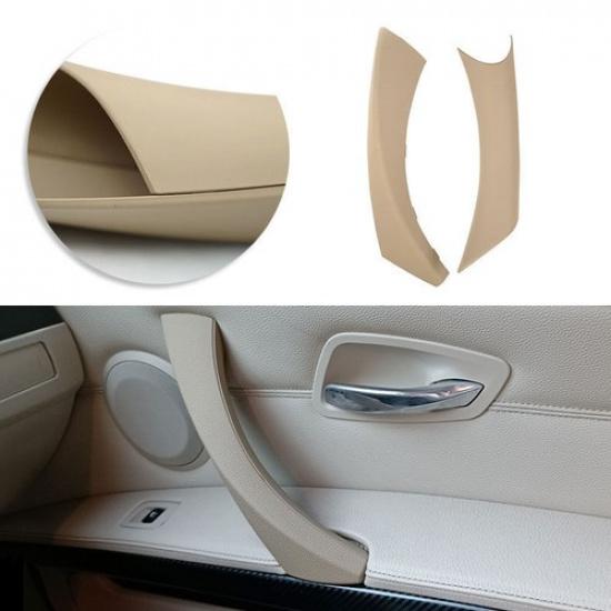 Beige Right Passenger Side Interior Door Handle Cover For BMW 3 SERIES E90 E91