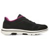 Skechers Go Walk 5 Удобные Универсальные Тканевые Низкие Повседневные Беговые Кроссовки Женские Кеды Черные Розовые 124155-BKHP