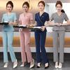 Summer Beauty Salon Spa Uniform - High-End Foot Massage Technician Set