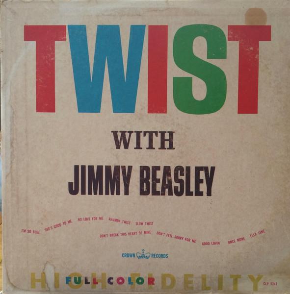 Виниловая пластинка JIMMY BEASLEY Twist With Jimmy Beasley CLP5247 CROWN 1962 US SoulFunk Б/у