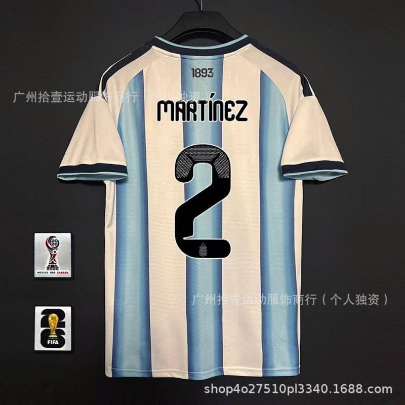2026 Argentina Home Away Soccer Jersey Men Women Short Sleeve Football Shirt Messi 10 Alvarez 9