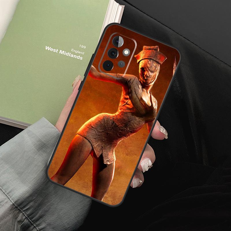 Чехол 'Медсестра из Silent Hill' для Samsung Galaxy A55 A35 A53 A33 A13 A15 A36 A56 A26 A16 A22 A32 A52 A54 A34 A05 A06