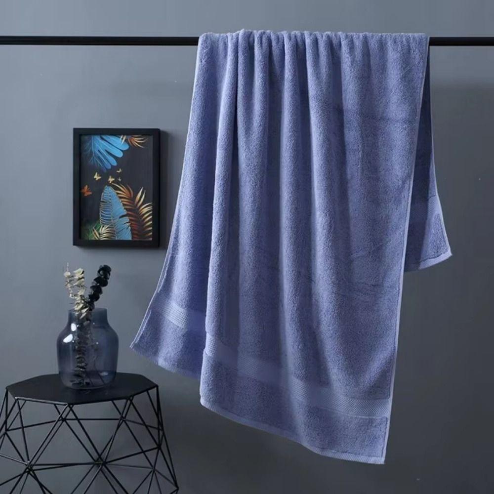 Absorbent Bath Towel Thickened Adults Serviette Towel Face Towel Beach Towel Hotel