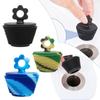 Laundry Bathroom Seal Effectively Overflow Drain Cover Bath Plug Drain Plug Universal Silicone Bathtub Stopper Tub Stopper