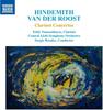 CD ХИНДЕМИТ, ВАН ДЕР РОСТ - Концерты для кларнета 8579010 Германия ObiClassical Б/У