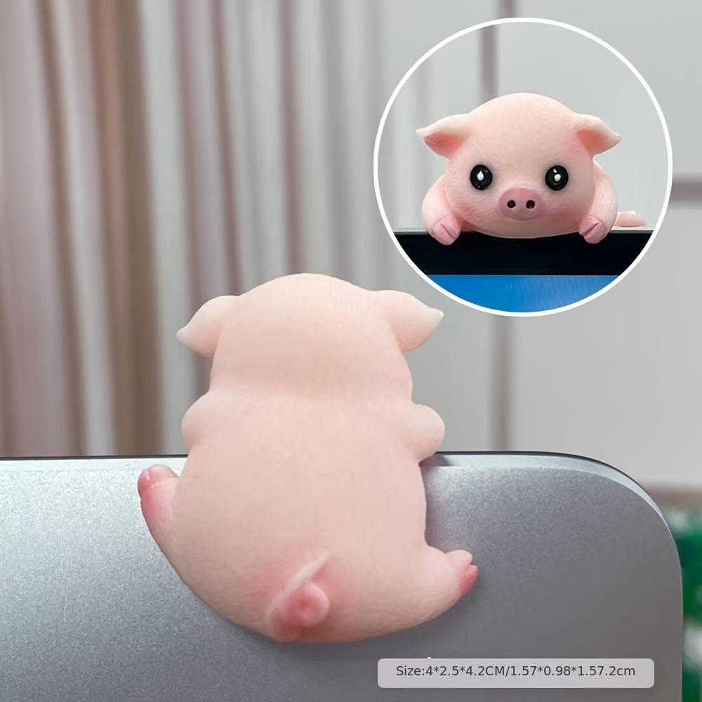 1 шт. 3D мультяшная фигурка животного, смола, декор для стола и приборной панели, милая миниатюрная коллекция офисных украшений, неэлектрический настольный аксессуар