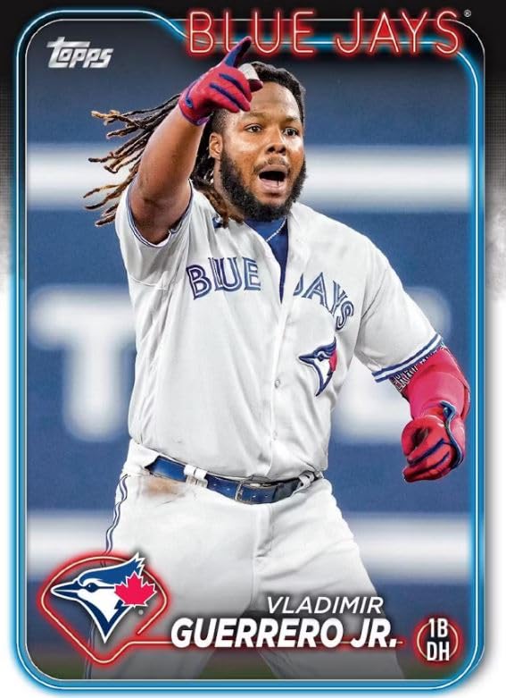 2024 Topps Series 1 бейсбольный мяч розничная упаковка 20 шт. [Товар]