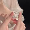2025 Универсальное Легкое Роскошное Регулируемое Модное Женское Кольцо - Нишевый Дизайн для Указательного Пальца